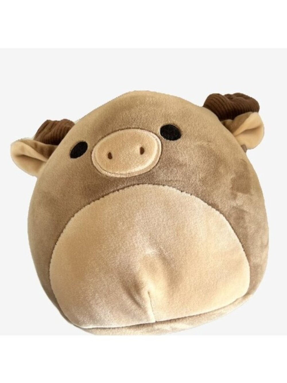 Squishmallows Kellytoy 7 " Plush Stuffed Animal Maurice the Brown Moose Reindeer